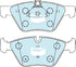 Bendix DB1856EURO Brake Pad Set Euro+