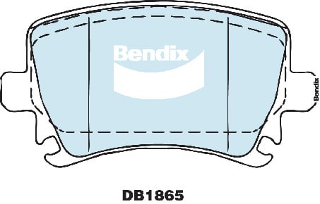Bendix DB1865EURO Brake Pad Set Euro+