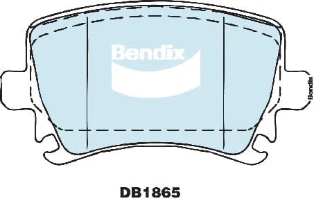 Bendix DB1865EURO Brake Pad Set Euro+
