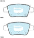 Bendix DB1914GCT Brake Pad Set - General CT
