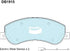 Bendix DB1915EURO Brake Pad Set Euro+