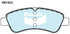 Bendix DB1923EURO Brake Pad Set Euro+