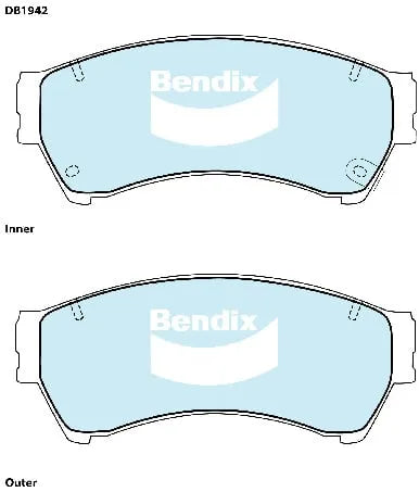 Bendix DB1942GCT Brake Pad Set - General CT