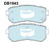 Bendix DB1943GCT Brake Pads Set - General CT