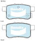 Bendix DB1953GCT Brake Pad Set - General CT