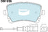 Bendix DB1956EURO Brake Pad Set Euro+ Includes Wear Sensor