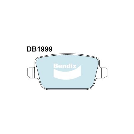 Bendix DB1999GCT Brake Pad Set - General CT