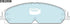 Bendix DB2008GCT Brake Pad Set - General CT