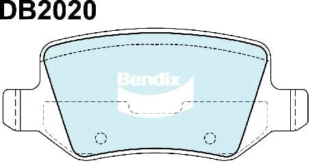 Bendix DB2020EURO Brake Pad Set Euro+