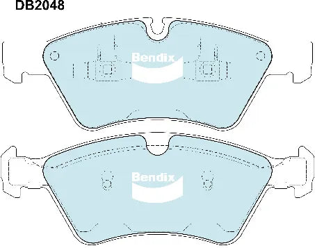 Bendix DB2048EURO Brake Pad Set Euro+