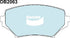 Bendix DB2063GCT Brake Pad Set - General CT