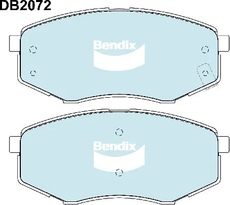 Bendix DB2072GCT Brake Pad Set - General CT