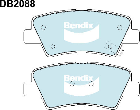 Bendix DB2088GCT Brake Pad Set - General CT