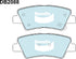 Bendix DB2088GCT Brake Pad Set - General CT