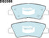 Bendix DB2088GCT Brake Pad Set - General CT