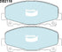 Bendix DB2118GCT Brake Pad Set - General CT