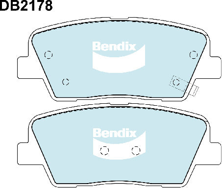 Bendix DB2178GCT Brake Pad Set - General CT