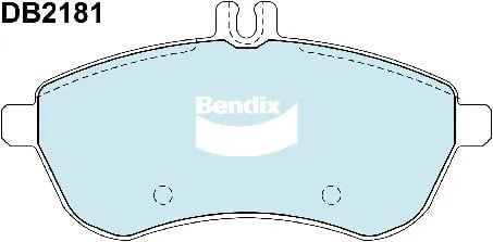 Bendix DB2181EURO Brake Pad Set Euro+