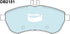 Bendix DB2181EURO Brake Pad Set Euro+