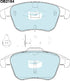 Bendix DB2184EURO Brake Pad Set Euro+ - Includes Wear Sensor
