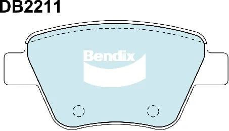 Bendix DB2211EURO Brake Pad Set Euro+