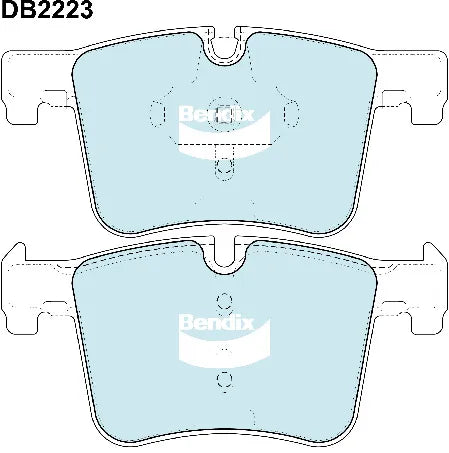 Bendix DB2223EURO Brake Pad Set Euro+