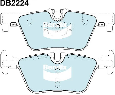 Bendix DB2224EURO Brake Pad Set Euro+