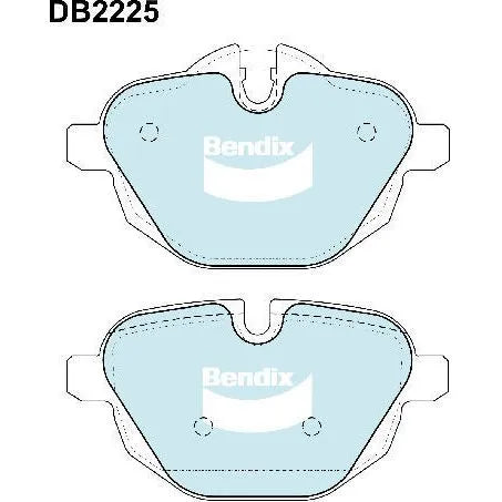 Bendix DB2225EURO Brake Pad Set Euro+ - Includes Wear Sensor