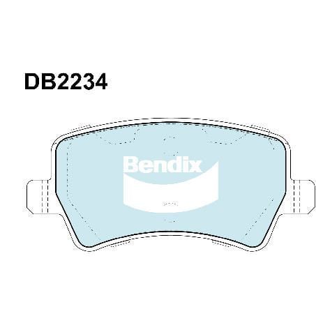Bendix DB2234EURO Brake Pad Set Euro+