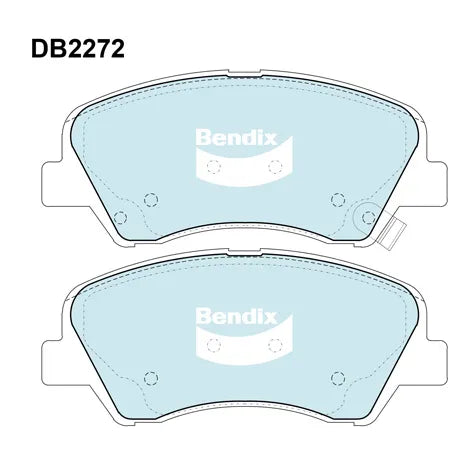 Bendix DB2272GCT Brake Pad Set - General CT