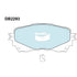 Bendix DB2293GCT Brake Pad Set - General CT