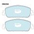 Bendix DB2304CT Brake Pad Set - General CT