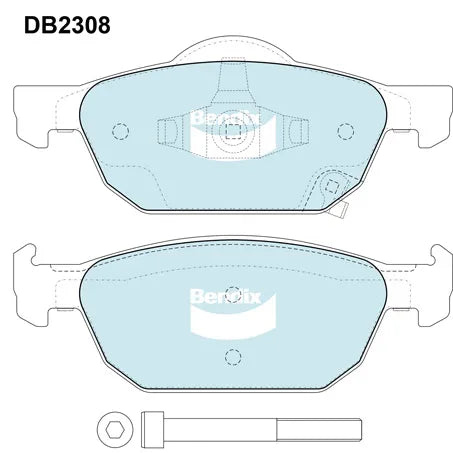 Bendix DB2308GCT Brake Pad Set - General CT