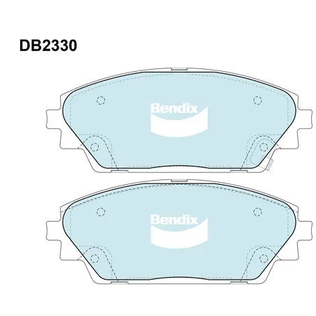 Bendix DB2330GCT Brake Pad Set - General CT