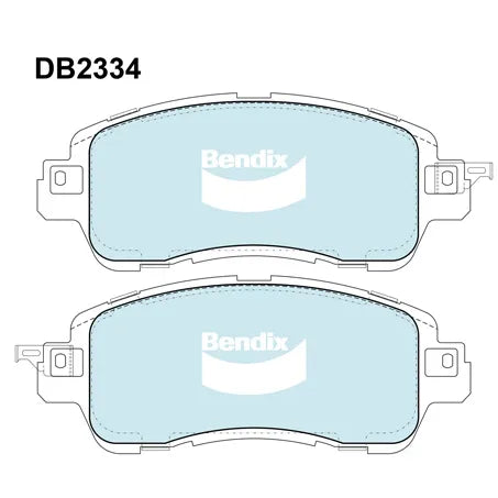 Bendix DB2334GCT Brake Pad Set - General CT