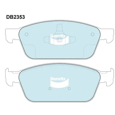 Bendix DB2353GCT Brake Pad Set - General CT