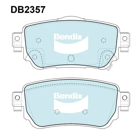 Bendix DB2357GCT Brake Pad Set - General CT