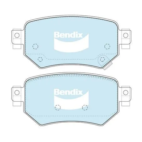 Bendix DB2425GCT Brake Pad Set - General CT