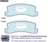 Bendix DB422GCT Brake Pad Set - General CT