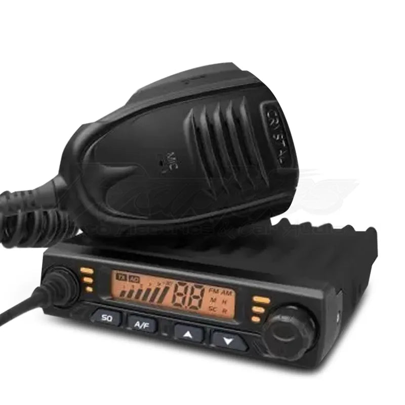 Crystal Mobile DB477E 5W Ultra-Compact 80 Channel In-Car UHF CB Radio
