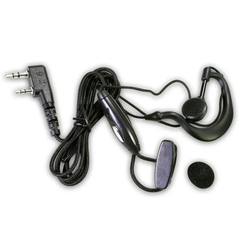 Crystal Mobile DBH50MIC Small Headset Earphone For Aerpro APH05R/APH05RKT 5W Handheld UHF Radio
