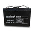 Enirgi DC100-12S Valve Regulated AGM Deep Cycle Rechargeable Battery (12V, 100AH)