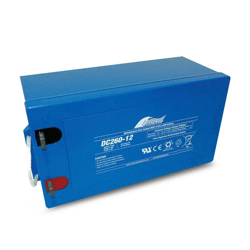 Fullriver DC260-12 DC Series 12V 260Ah AGM Deep Cycle Heavy Duty Battery
