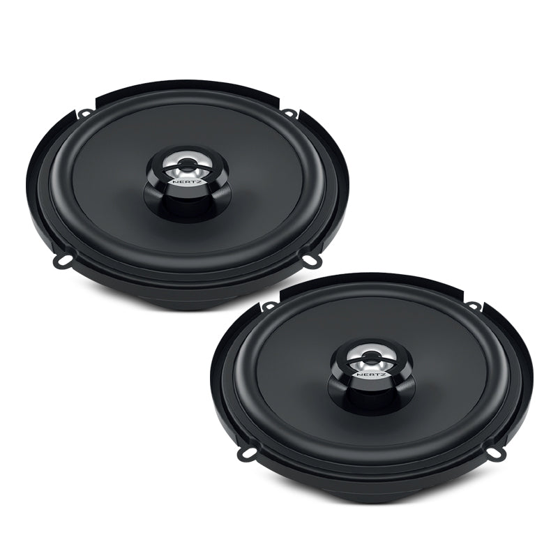 Hertz DCX 160.3 Dieci Series 6" 120W 2-Way Coaxial Speaker - Pair