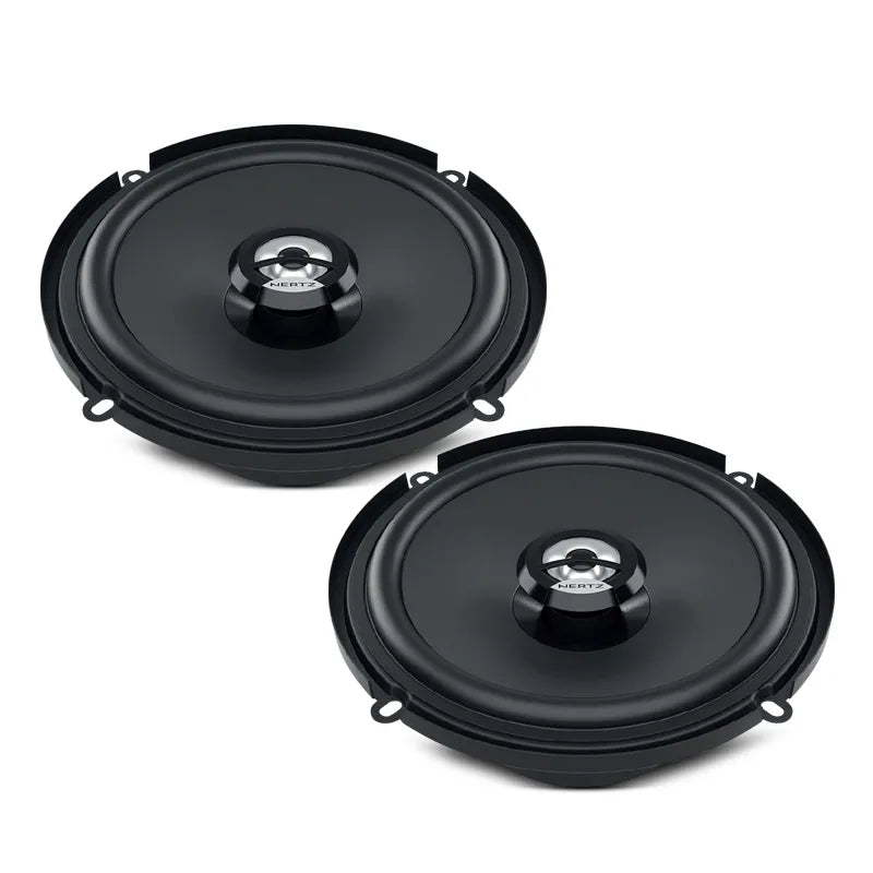 Hertz DCX 160.3 Dieci Series 6" 120W 2-Way Coaxial Speaker - Pair