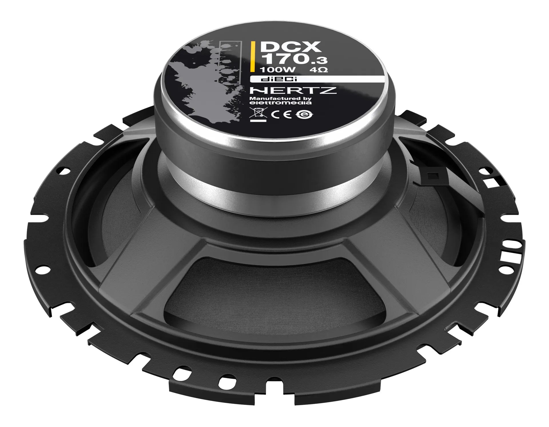 Hertz DCX 170.3 6.7" 2-Way Coaxial Car Speakers - Pair