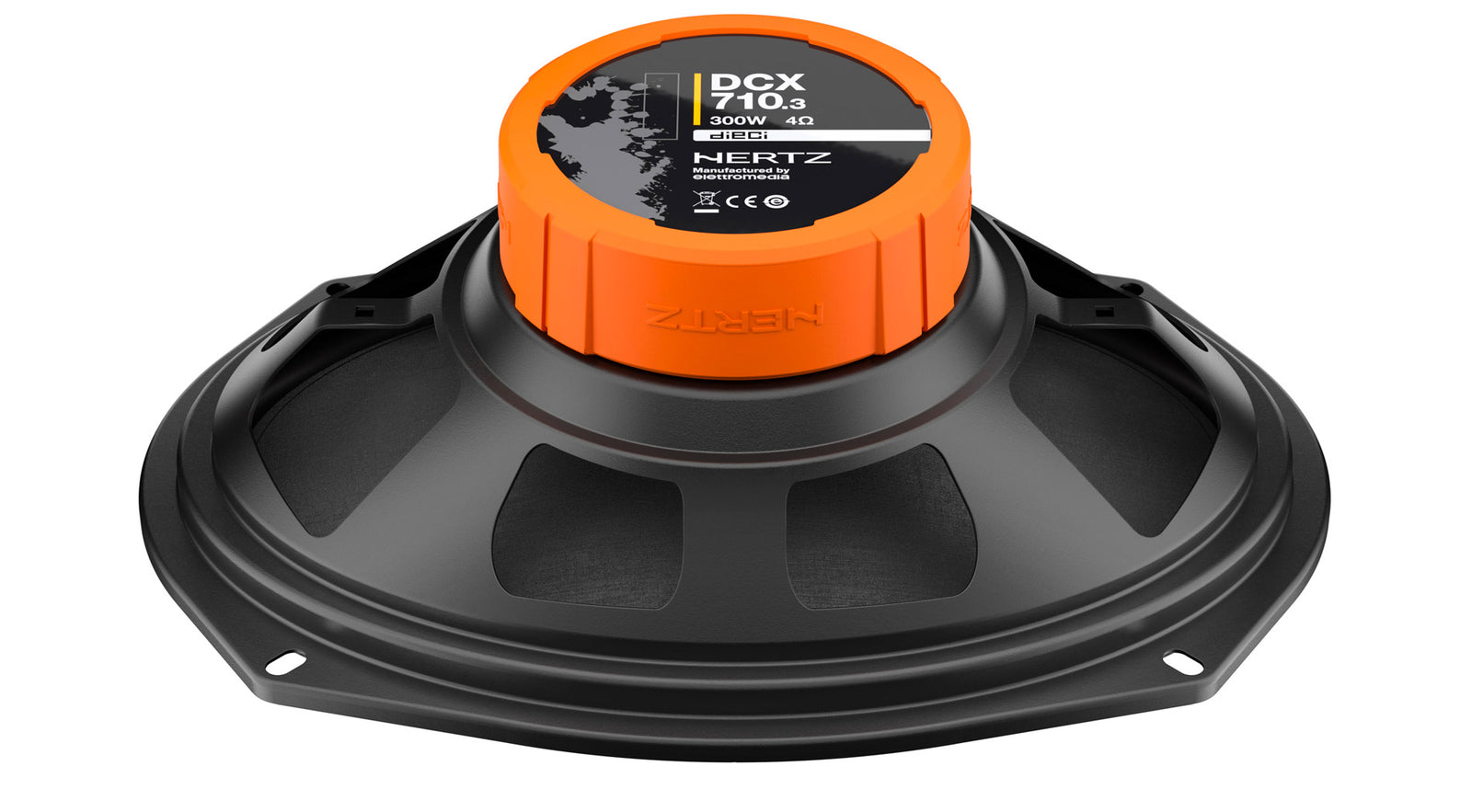 Hertz DCX 710.3 Three-Way Coaxial Car Speakers