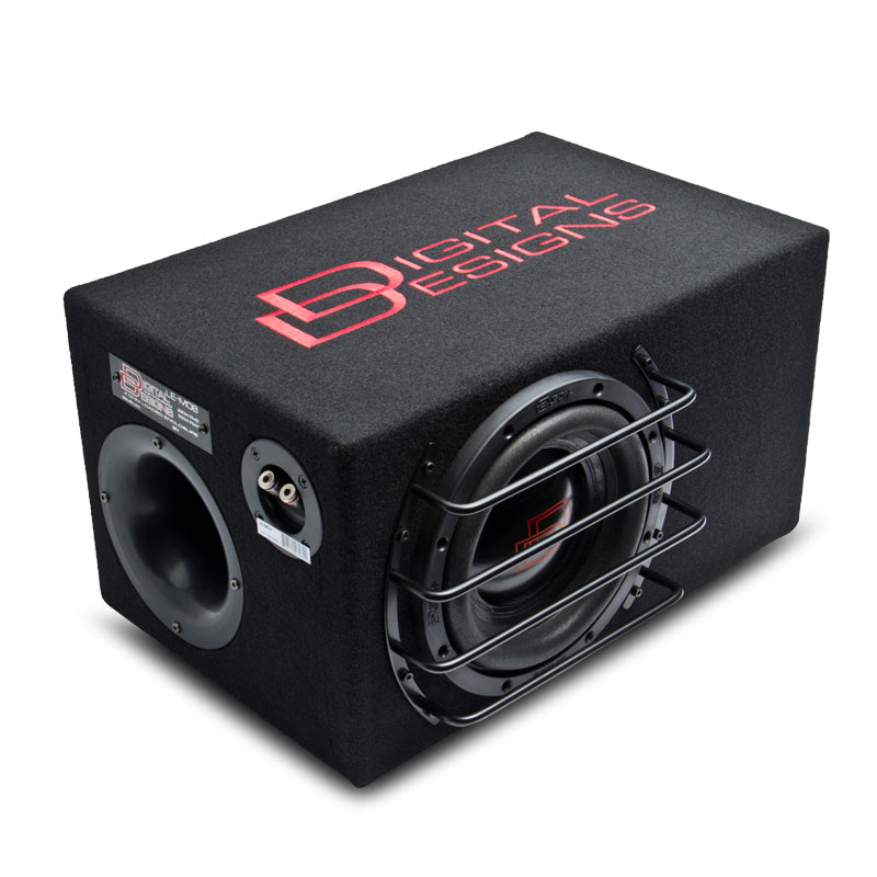 DD Audio DD-LE-M08-D2 8" 500 Watts Loaded Enclosure Subwoofer