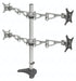 LOCTEK DLB204 Four LCD Screen Dual Arm Desktop Mount