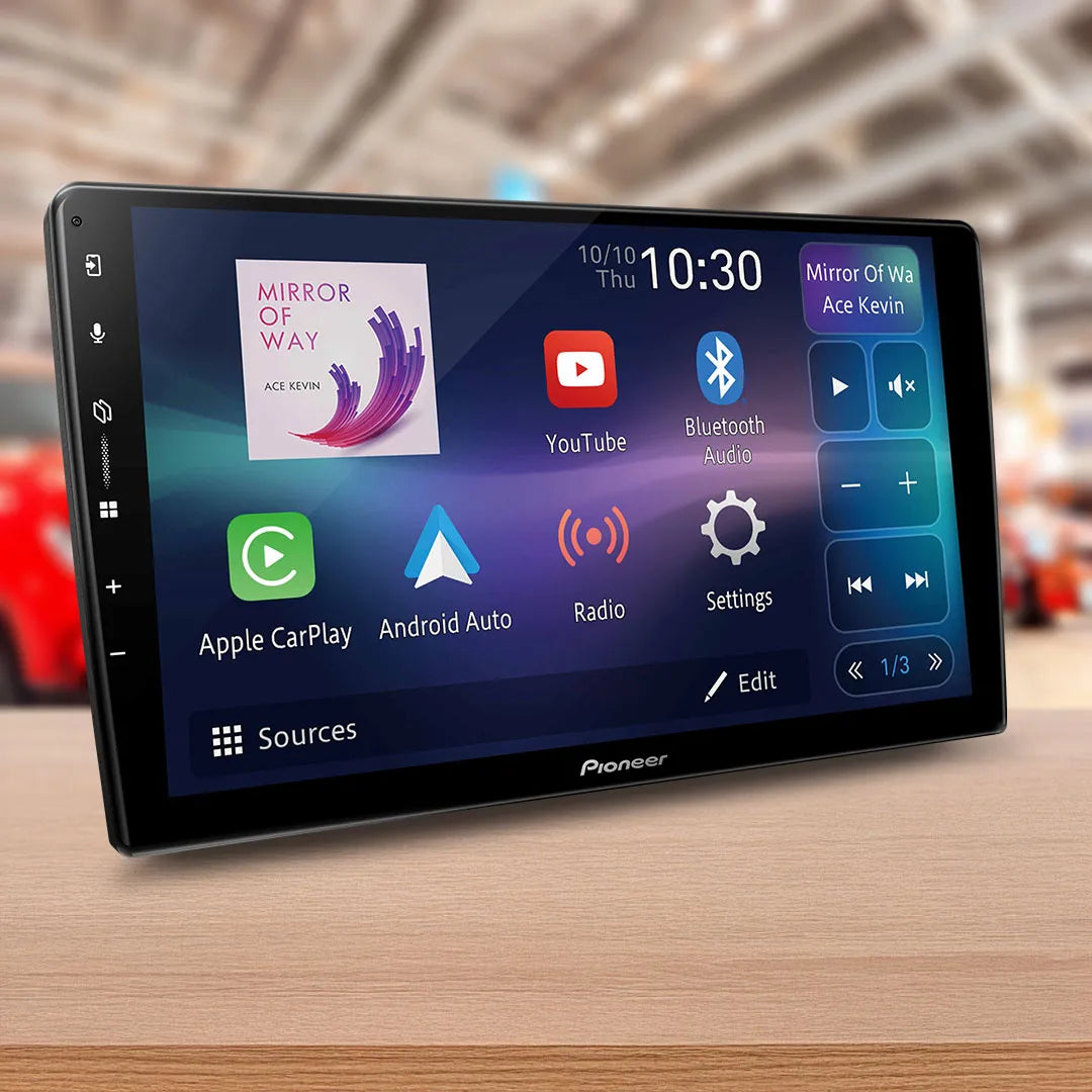 Pioneer DMH-AP6650BT 9" Headunit with Harness Package